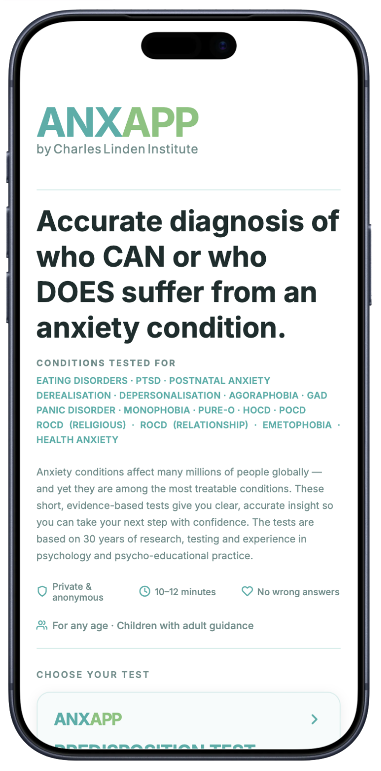 ANXAPP mobile application screenshot
